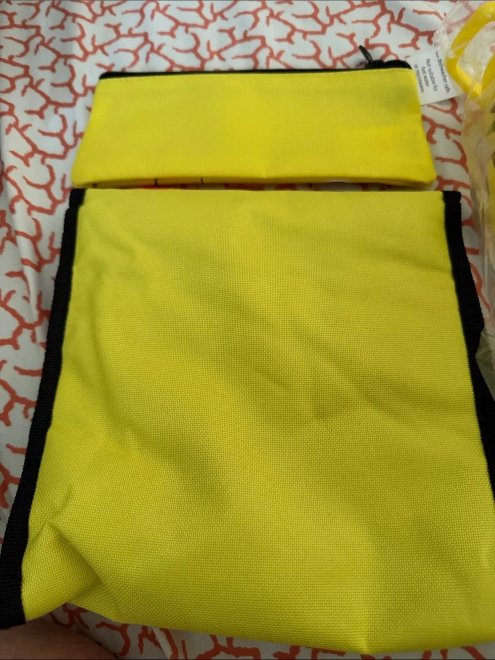 Pokemon Pikachu Yellow Backpack Lunch Bag and Bottle Set